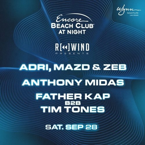 Rewind Party - Encore Beach Club At Night