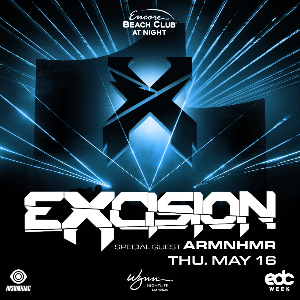 Excision with Special Guest ARMNHMR at Encore Beach Club At Night Las Vegas thumbnail