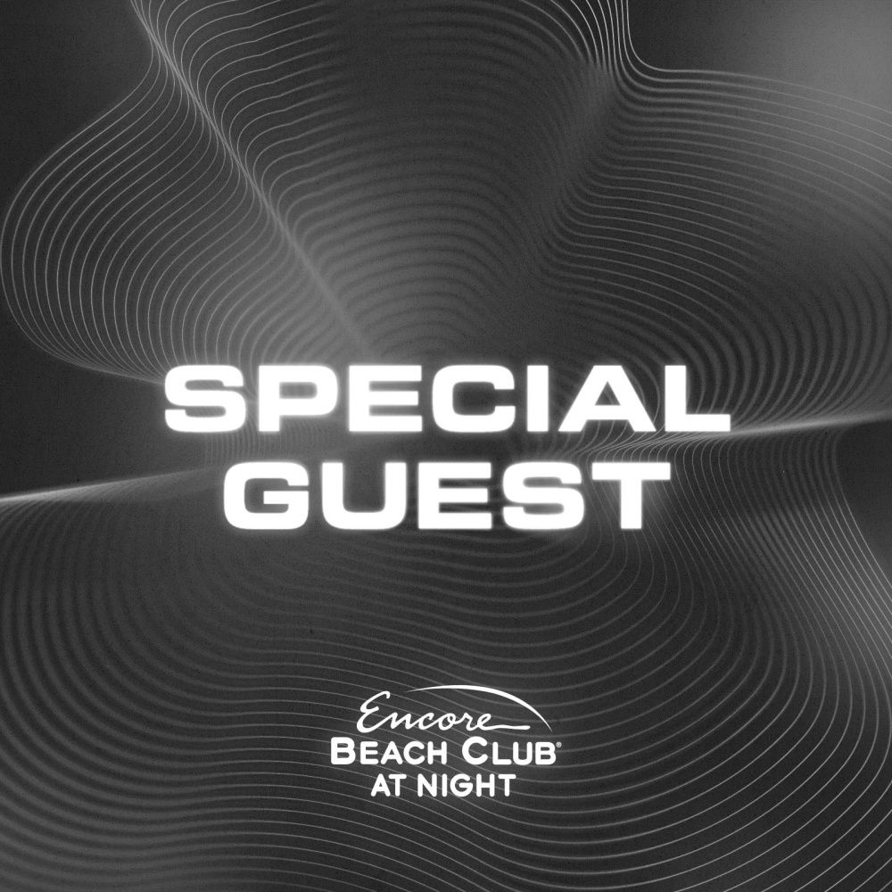 Special Guest at Encore Beach Club At Night Las Vegas thumbnail