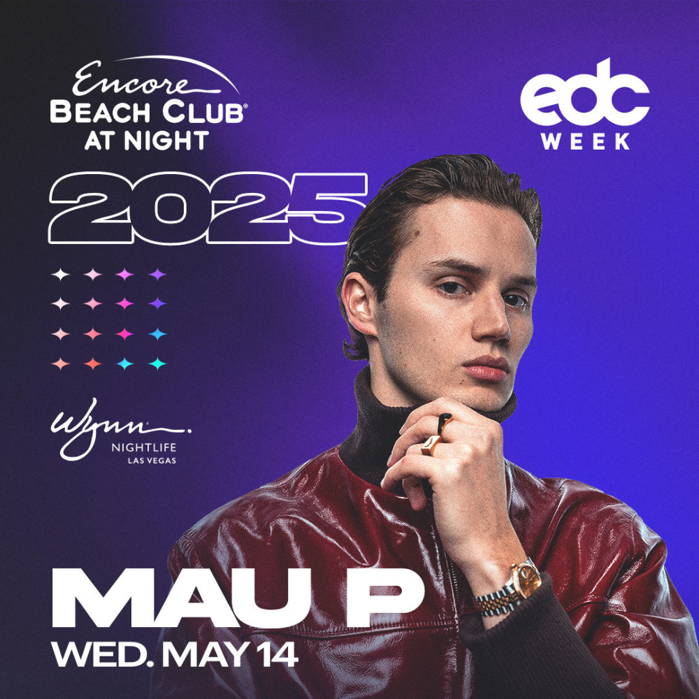 Mau P at Encore Beach Club At Night Las Vegas thumbnail