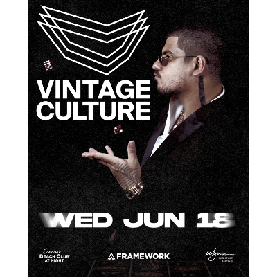 Vintage Culture, Wednesday, June 18th, 2025