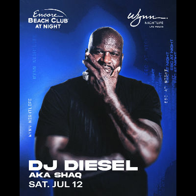 DJ Diesel, Saturday, July 12th, 2025