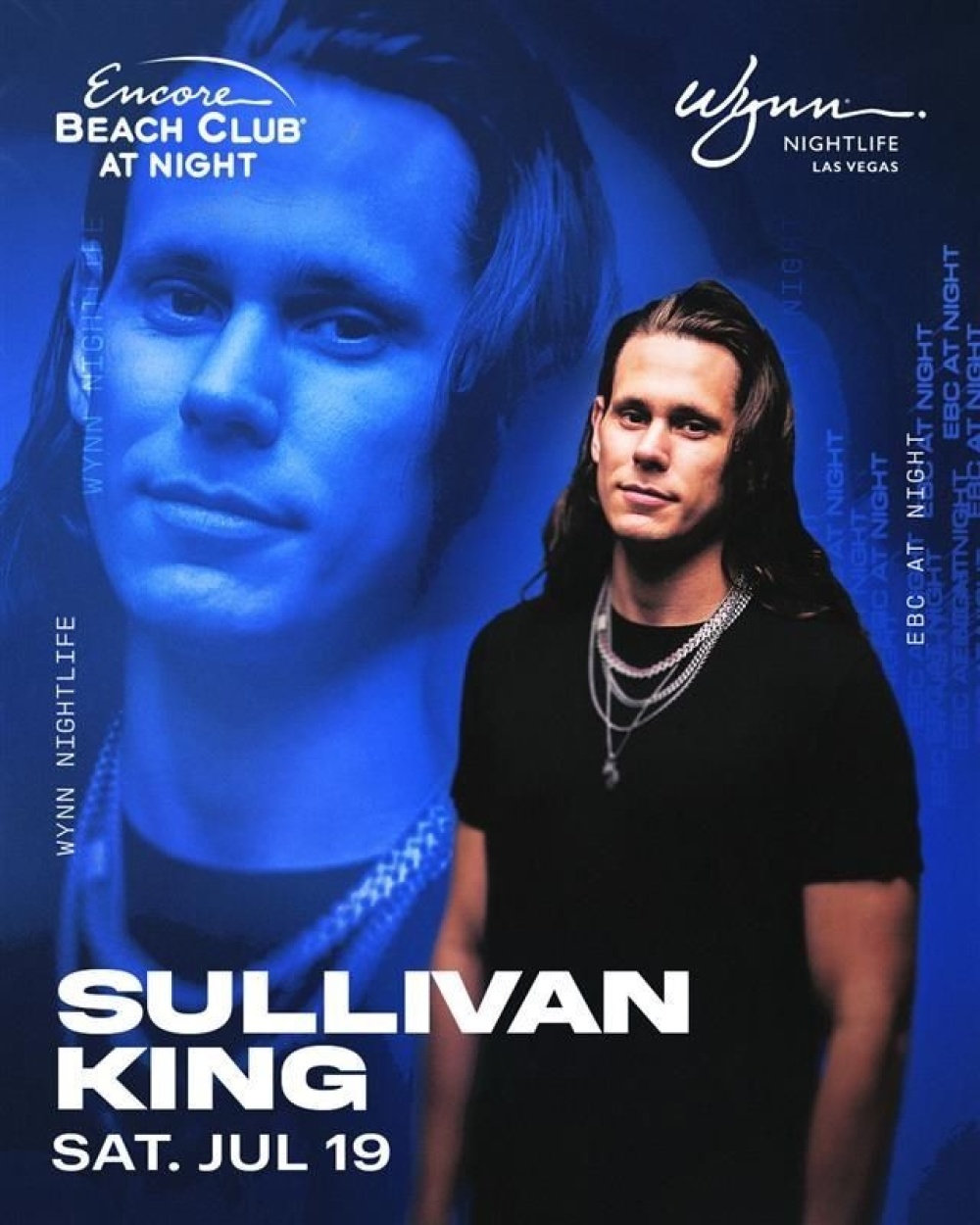 Sullivan King at Encore Beach Club At Night Las Vegas thumbnail