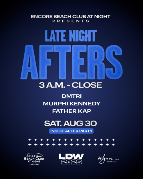 Late Night Afters - Encore Beach Club At Night