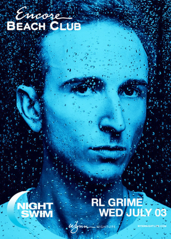 RL Grime - Nightswim event flyer: Wednesday, Jul 3, Encore Beach Club At Night