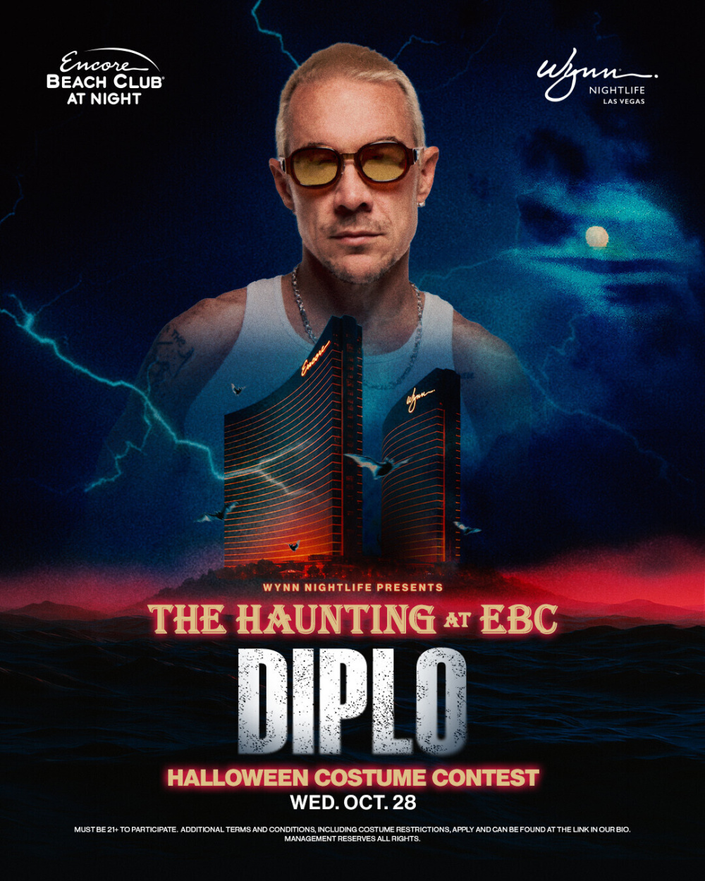 Diplo at Encore Beach Club At Night Las Vegas thumbnail