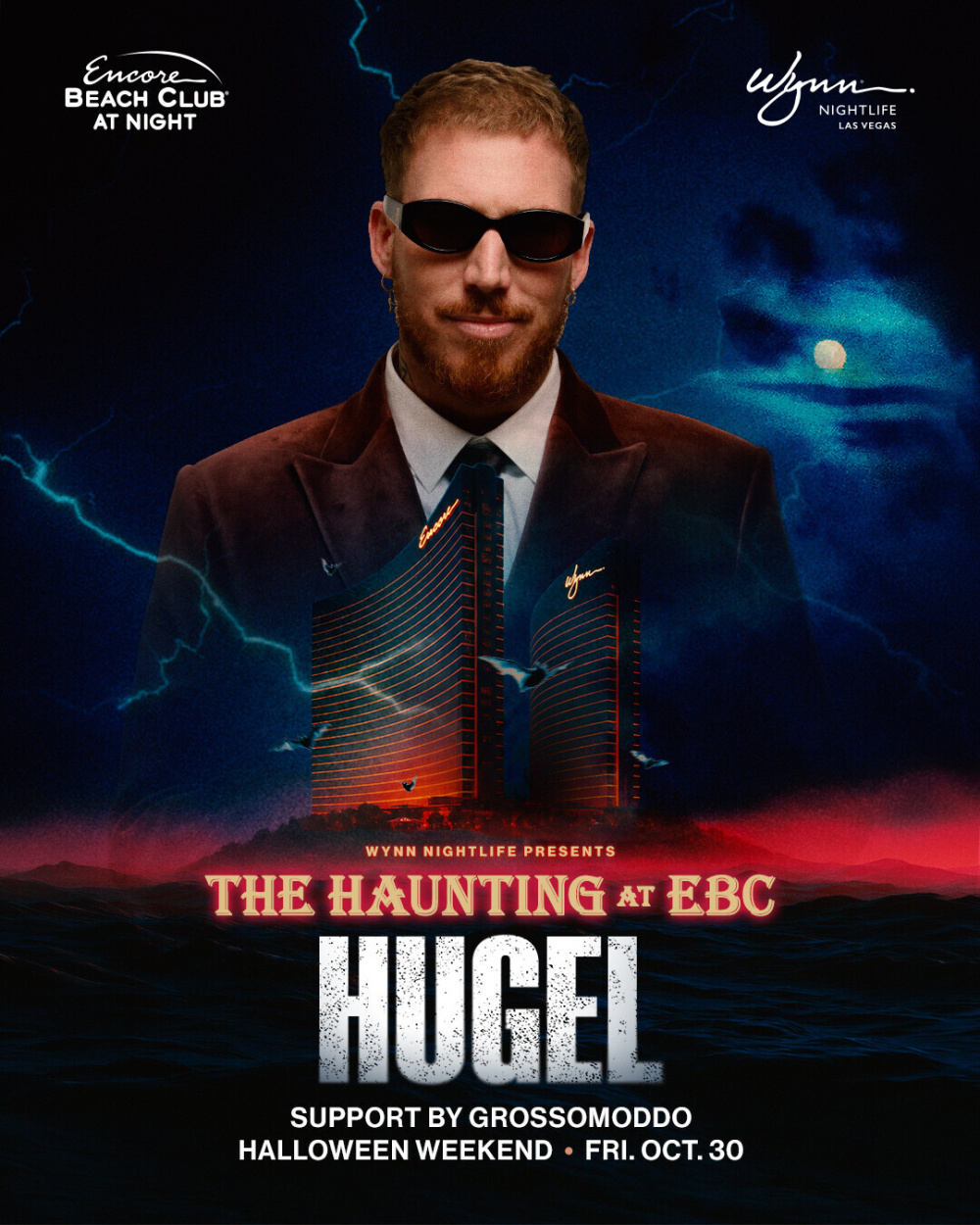 Hugel with Support by GROSSOMODDO at Encore Beach Club At Night Las Vegas thumbnail