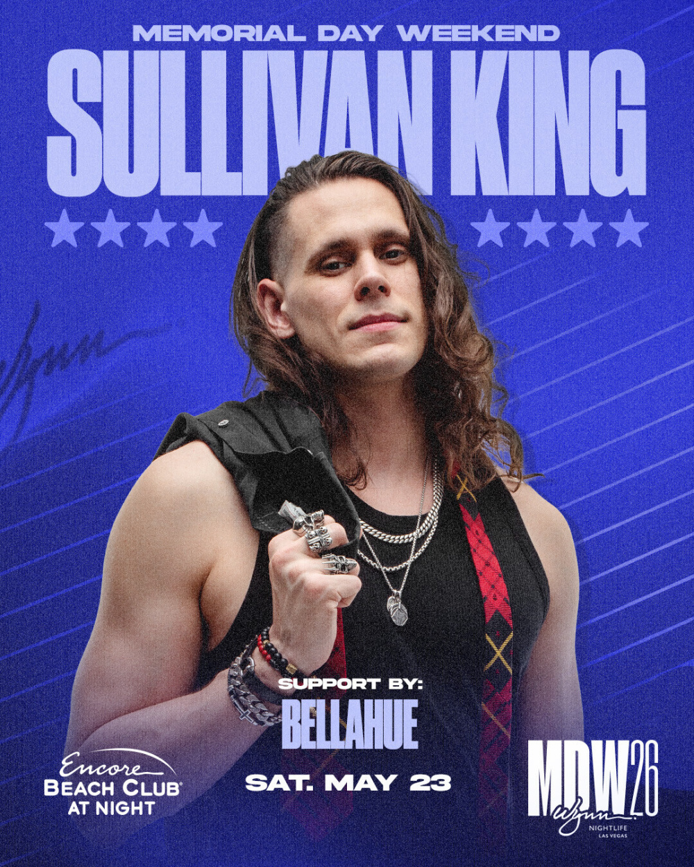 Sullivan King at Encore Beach Club At Night Las Vegas thumbnail