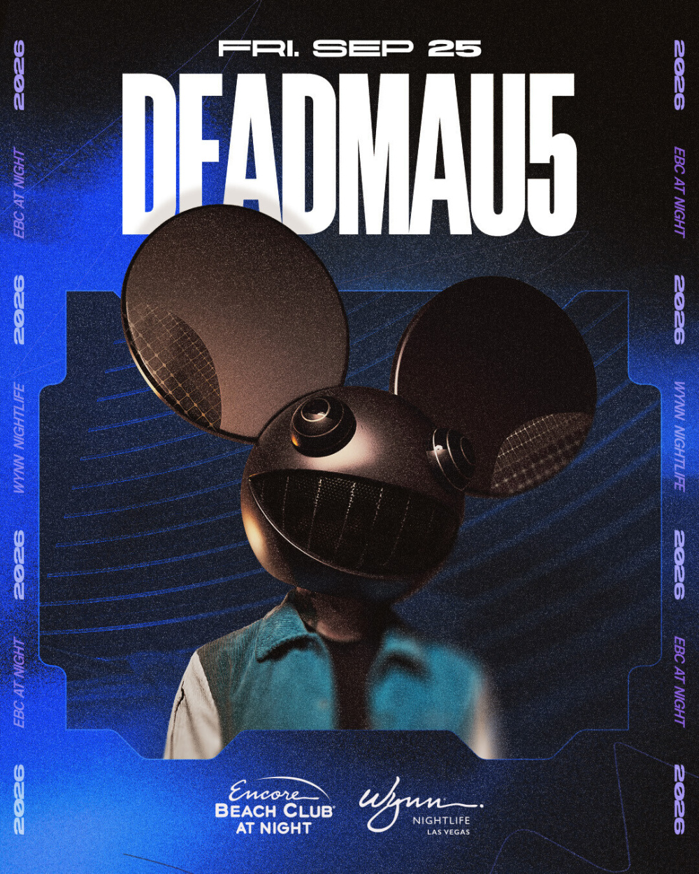 deadmau5 at Encore Beach Club At Night Las Vegas thumbnail