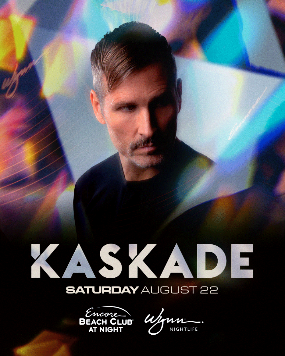 Kaskade at Encore Beach Club At Night Las Vegas thumbnail