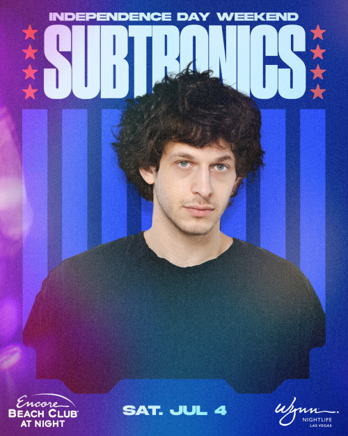 Subtronics - Encore Beach Club At Night