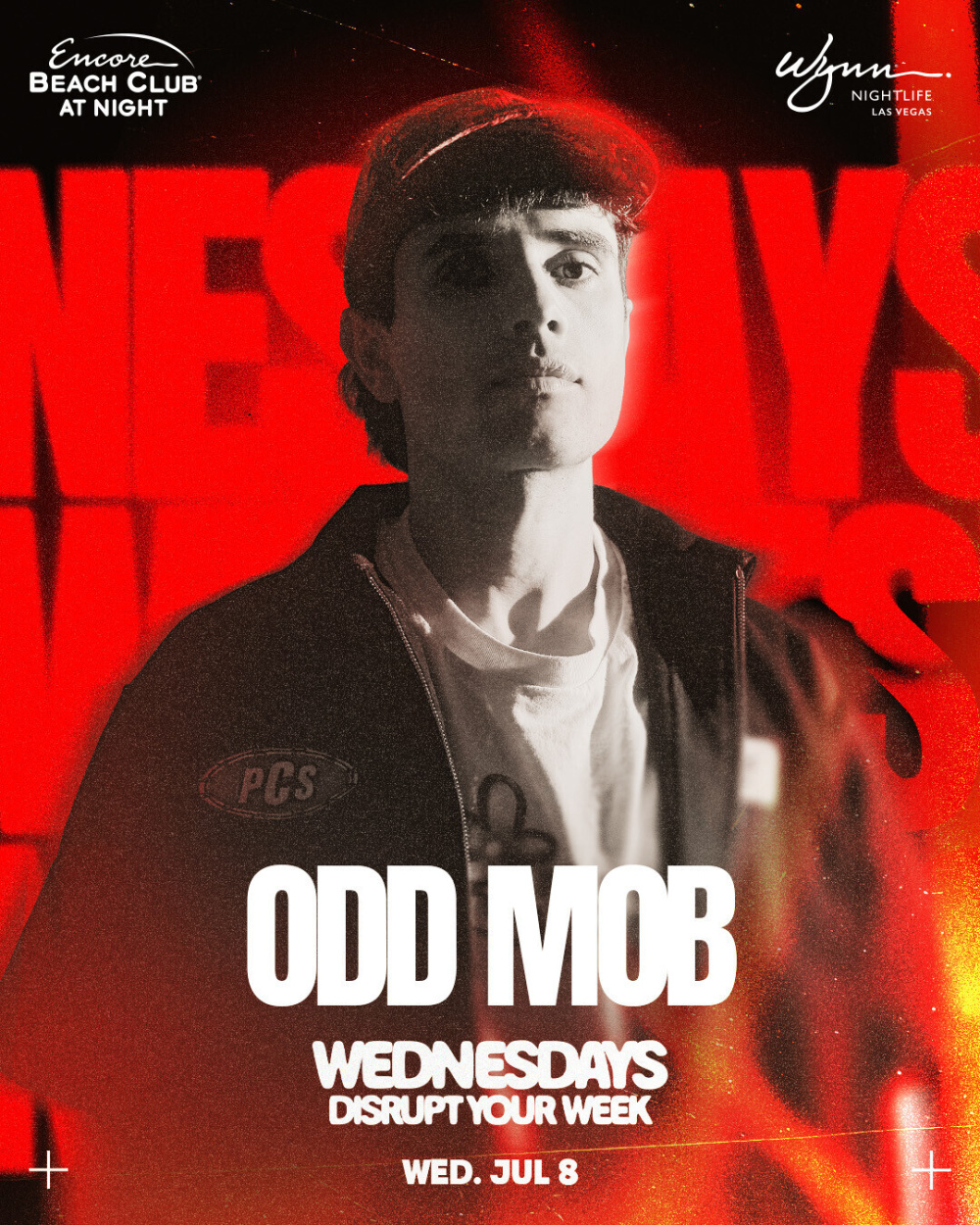 Odd Mob at Encore Beach Club At Night Las Vegas thumbnail