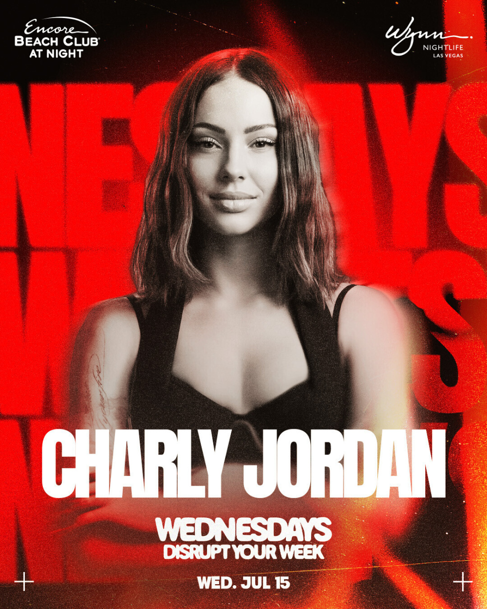 Charly Jordan at Encore Beach Club At Night Las Vegas thumbnail