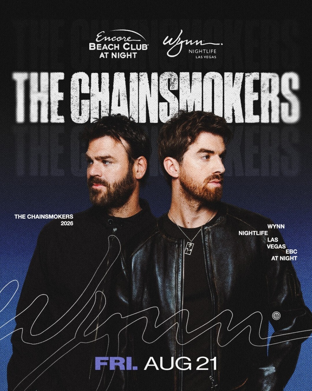 The Chainsmokers at Encore Beach Club At Night Las Vegas thumbnail