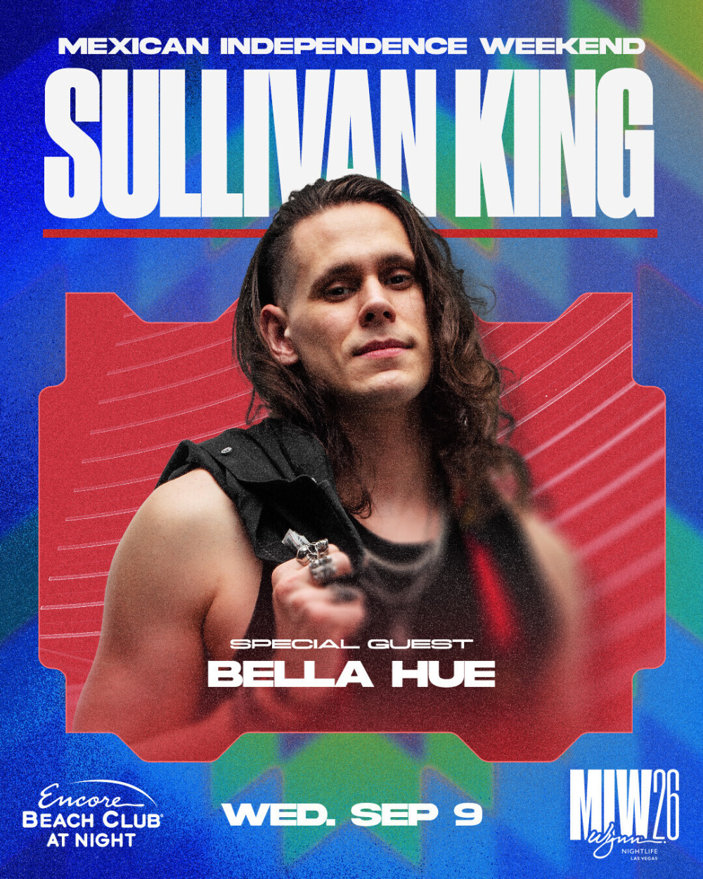 Sullivan King with Special Guest Bella Hue at Encore Beach Club At Night Las Vegas thumbnail