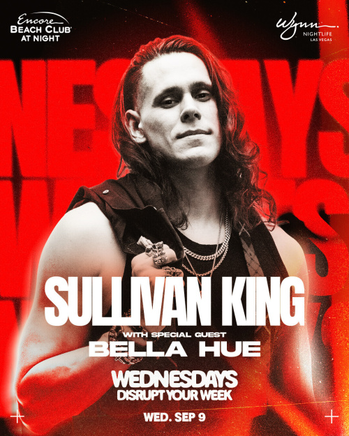 Sullivan King with Special Guest Bella Hue - Encore Beach Club At Night