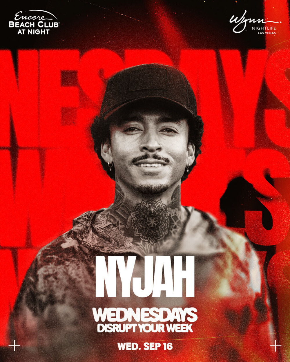 Nyjah at Encore Beach Club At Night Las Vegas thumbnail