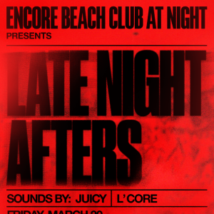 Flyer: Late Night Afters