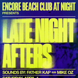 Flyer: Late Night Afters