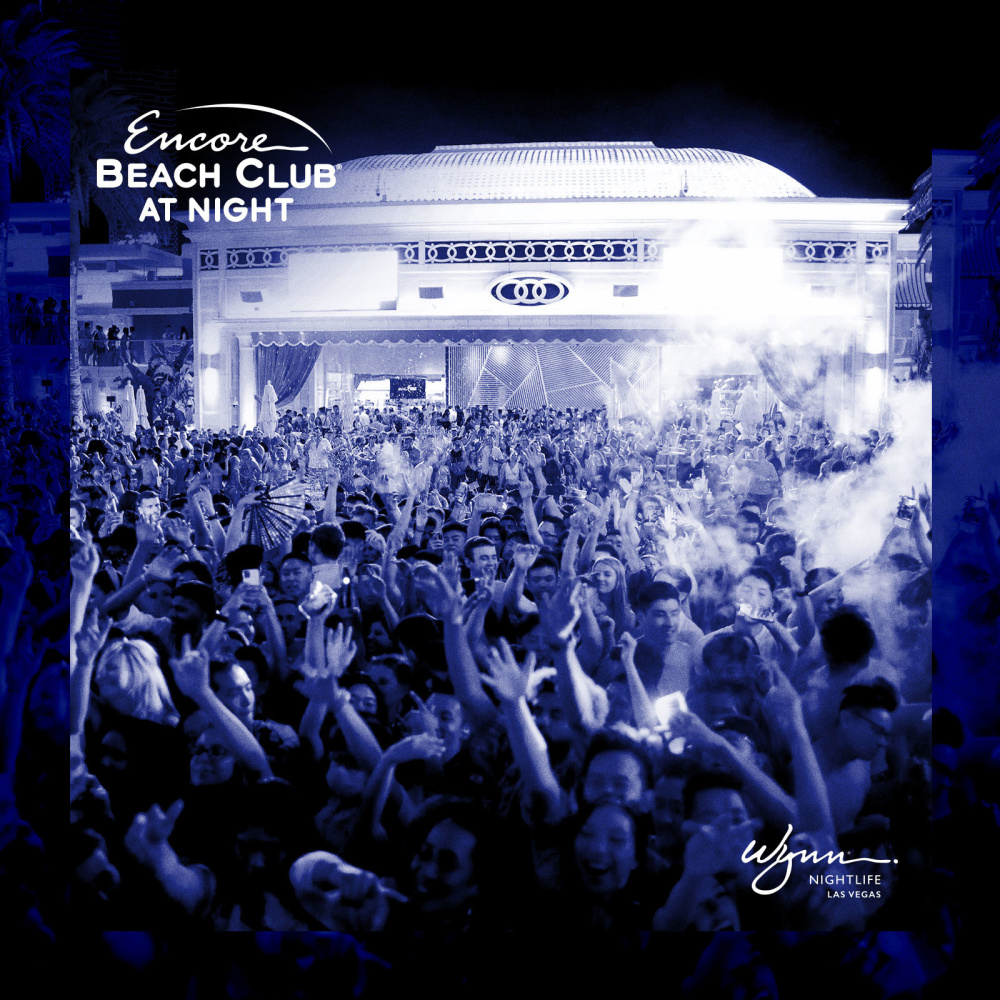 Justin Credible at Encore Beach Club At Night Las Vegas thumbnail