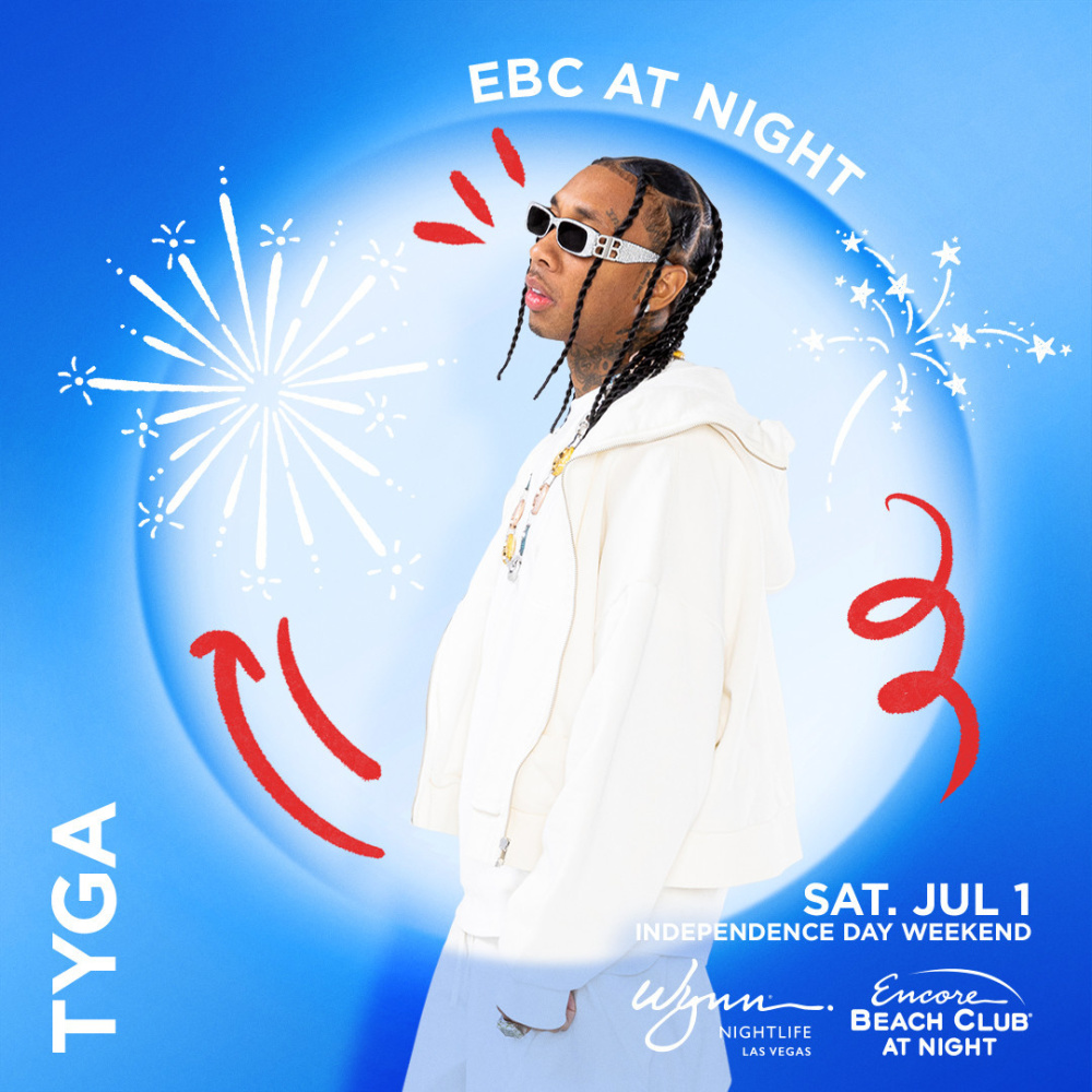 Tyga at Encore Beach Club At Night Las Vegas thumbnail