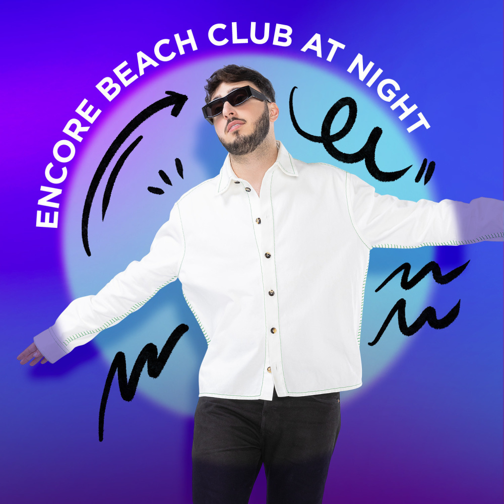 Zack Bia at Encore Beach Club At Night Las Vegas thumbnail