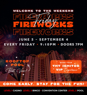 Flyer: Fireworks Fridays