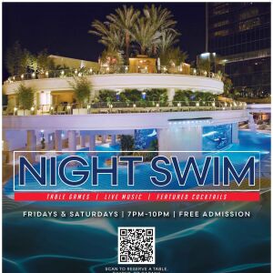 Flyer: Saturday Night Swim