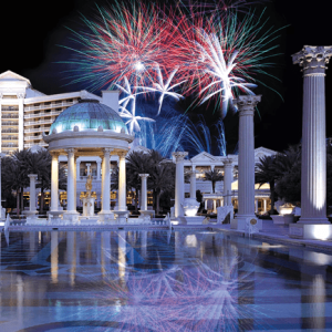 Flyer: Caesars Palace Fourth of July Fireworks Party