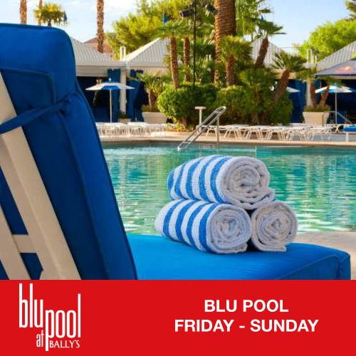 Flyer: Blu Pool Weekends