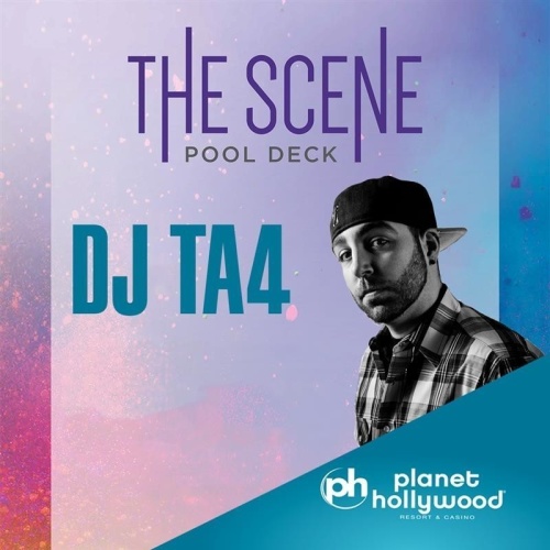 Flyer: Sundays with DJ TA4 @ The Scene Pool Deck