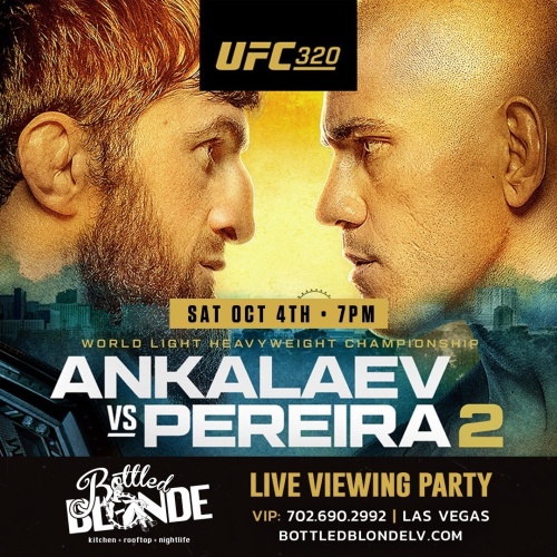 UFC 320 - Flyer