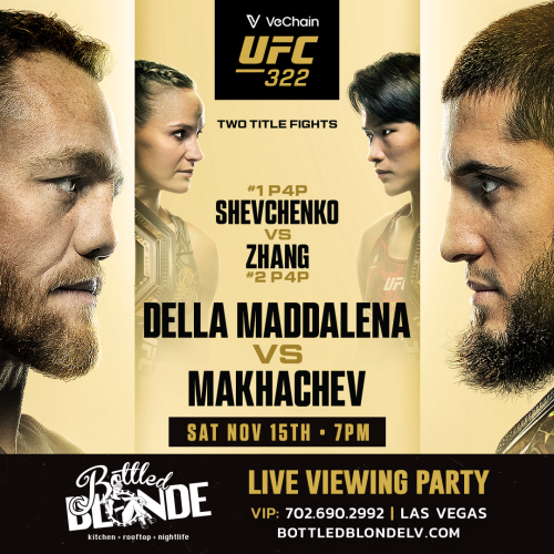 UFC 322: Della Maddalena vs. Makhachev - Flyer