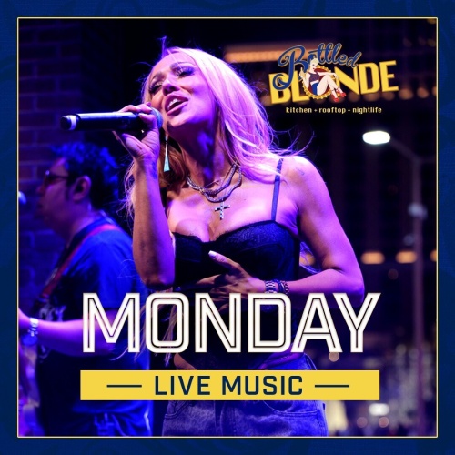 Live Music Mondays - Flyer