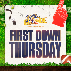 Flyer: First Down Thursdays