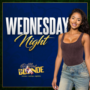 Flyer: Wednesday Nights at Bottled Blonde
