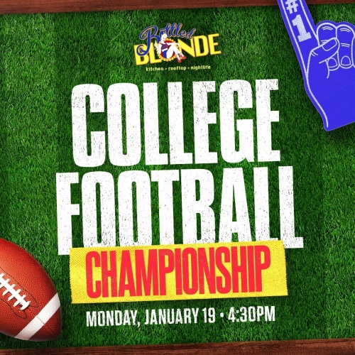 College Football Championship - Flyer