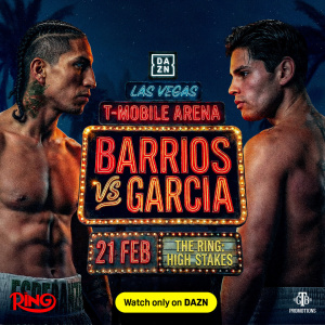 Flyer: BARRIOS VS GARCIA