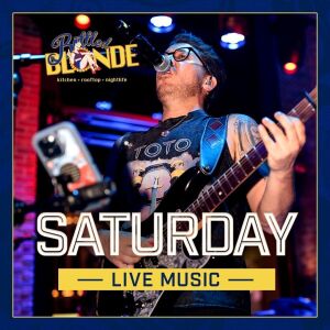Flyer: Live Music Saturdays