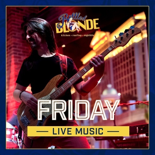 Friday Nights at Bottled Blonde - Flyer