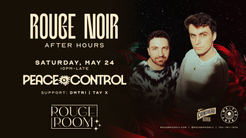 Rouge Noir: Peace Control - Flyer