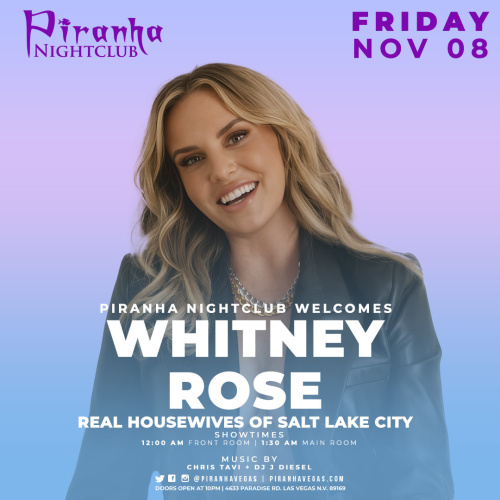 Flyer: WHITNEY ROSE (RHOSLC)