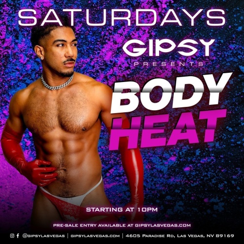 Body Heat Saturdays - Flyer