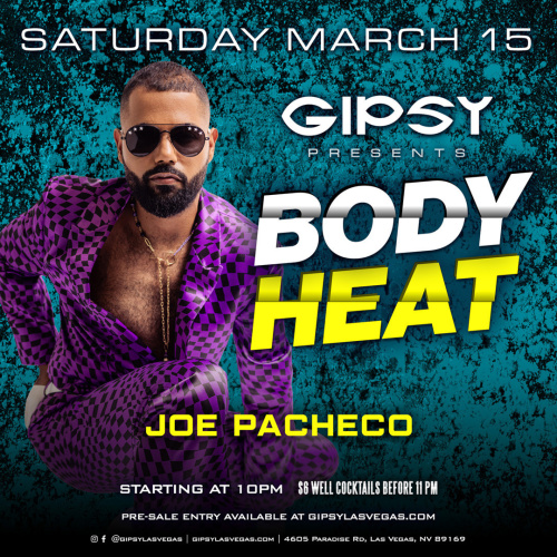 Flyer: Body Heat Saturdays