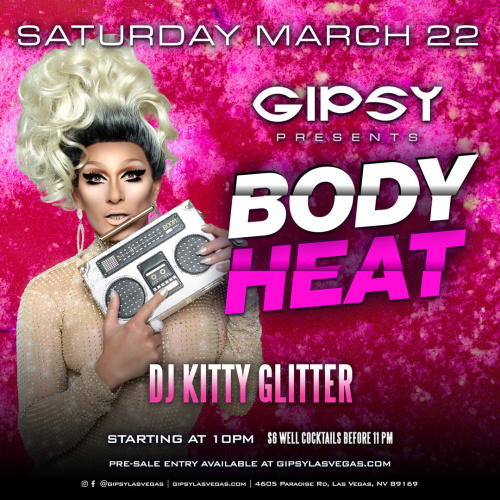Flyer: Body Heat Saturdays