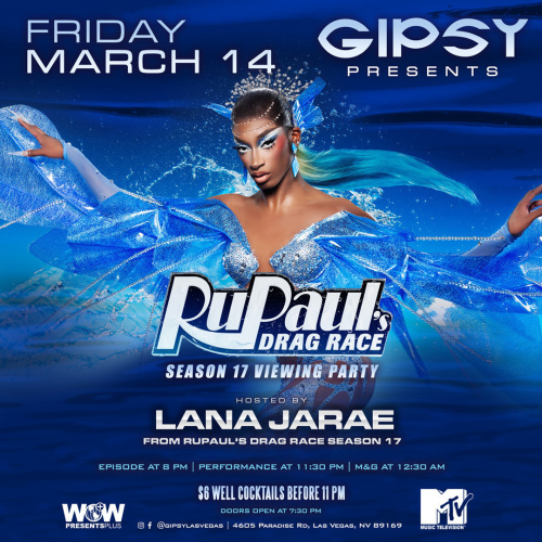 Flyer: Drag Race Viewing Party