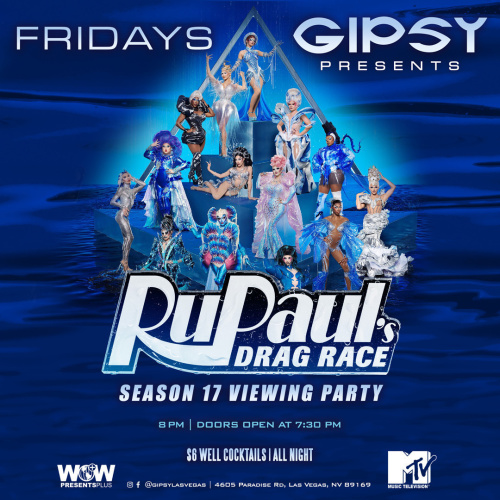 Drag Race Viewing Party - Flyer