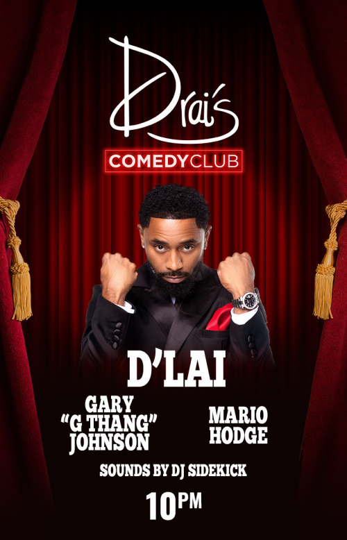 D'Lai Late Show - Flyer