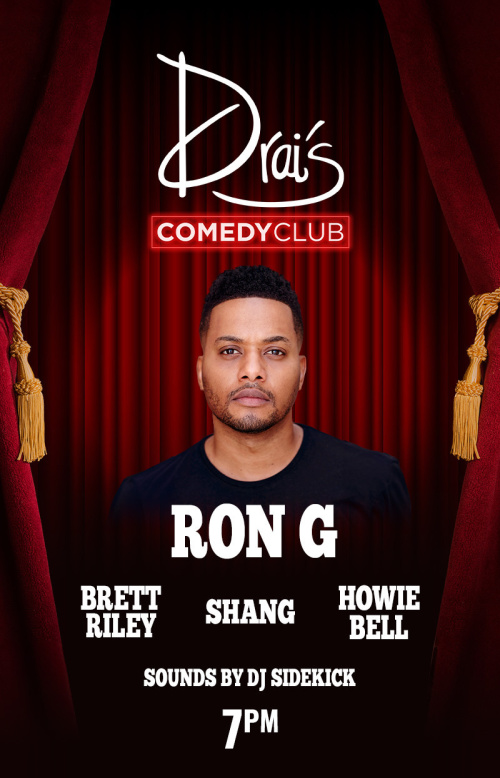 Ron G Early Show - Flyer