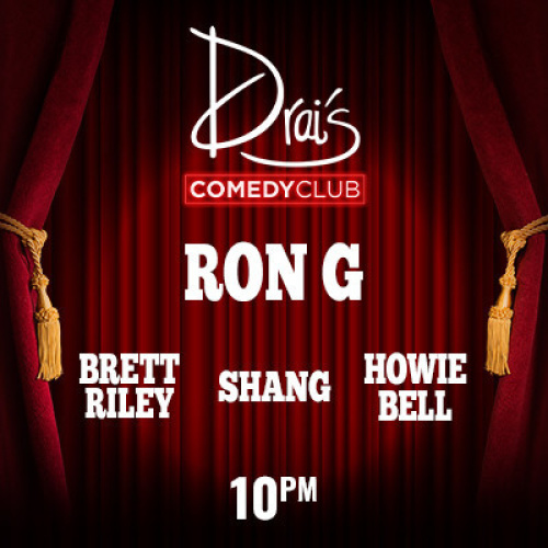 Ron G Late Show - Flyer